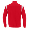 Олимпийка спортивная MACRON BENDIS MICRO FULL LENGTH ZIP TOP RED/WHITE