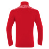 Толстовка тренировочная MACRON KOLYMA TURTLENECK TOP RED/WHITE