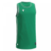 Майка спортивная MACRON PLUTONIUM ECO SHIRT GREEN/DARK GREEN/WHITE