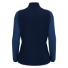 Толстовка тренировочная женская MACRON LENA TRAINING 1/4 ZIP TOP NAVY/LIGHT NAVY