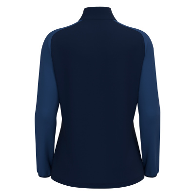 Толстовка тренировочная женская MACRON LENA TRAINING 1/4 ZIP TOP NAVY/LIGHT NAVY