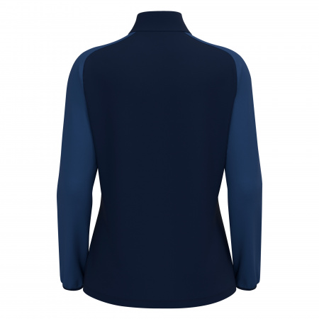 Толстовка тренировочная женская MACRON LENA TRAINING 1/4 ZIP TOP NAVY/LIGHT NAVY