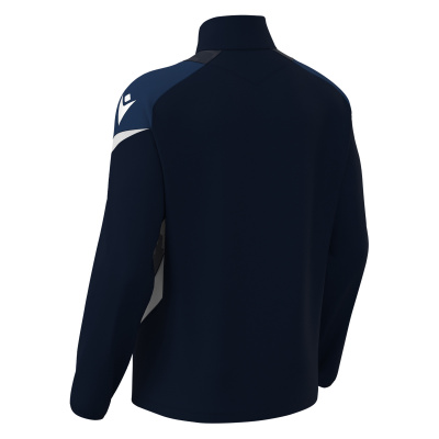 Толстовка тренировочная HOLLOW TRAINING 1/4 ZIP TOP NAVY/WHITE