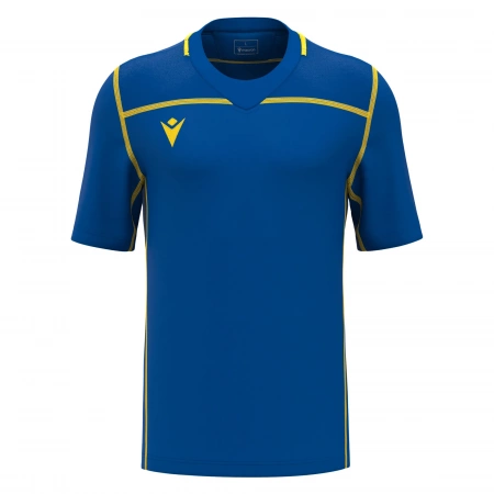 Регбийка игровая MACRON PERIDOT SHIRT ROYAL BLUE/YELLOW