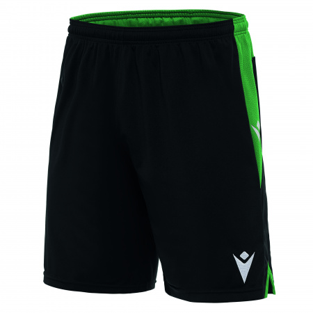 Шорты спортивные MACRON TEMPEL SHORT BLACK/GREEN