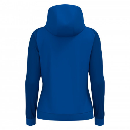 Олимпийка парадная женская MACRON ATLAS HOODY FULL LENGTH ZIP TOP ROYAL BLUE/DARK ROYAL BLUE