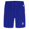 Шорты спортивные MACRON SKARA ECO SHORTS ELECTRIC BLUE/ORANGE