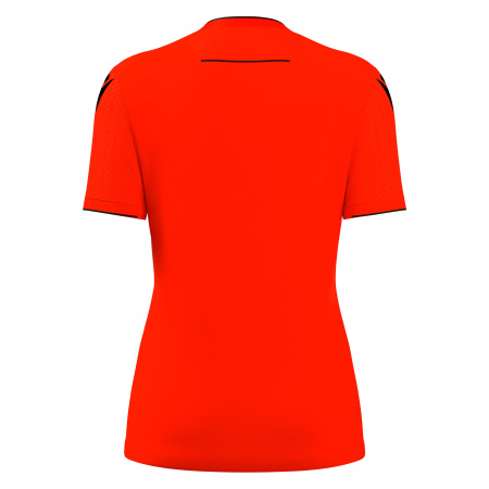 Футболка судейская проф. женская MACRON KATERYN ECO SHIRT NEON RED
