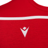 Футболка спортивная х/б MACRON COUNTRY T-SHIRT RED/WHITE