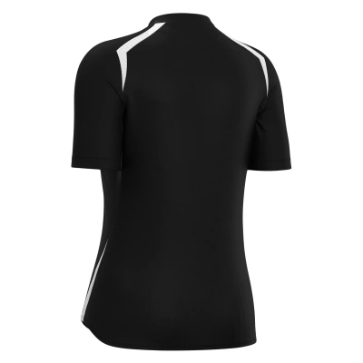 Футболка спортивная женская MACRON ANDURIL SHIRT BLACK/WHITE