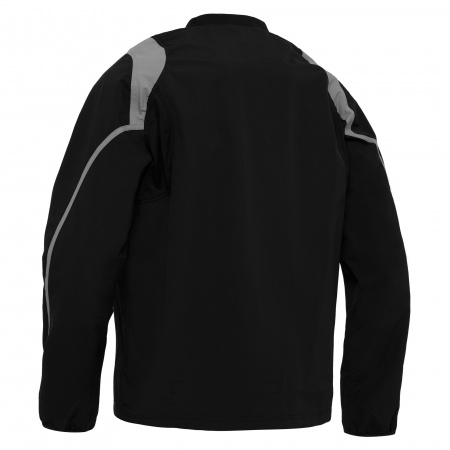 Куртка тренировочная MACRON EMERALD TOP BLACK/GREY