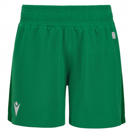 Шорты спортивные MACRON PLATINUM ECO WOMAN SHORT GREEN/WHITE