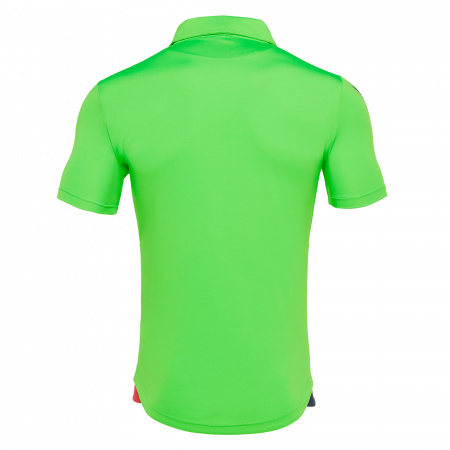 Футболка спортивная MACRON NUNKI SHIRT NEON GREEN/NAVY/RED