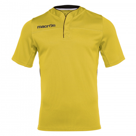 Регбийка игровая MACRON LAVA SHIRT YELLOW/BLACK