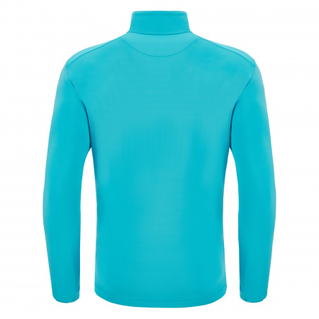 Толстовка тренировочная MACRON FRASER TRAINING 1/4 ZIP TOP ANTHRACITE/NEON SKY