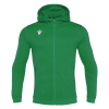 Олимпийка спортивная MACRON CELLO FULL ZIP HOODED SWEATSHIRT GREEN