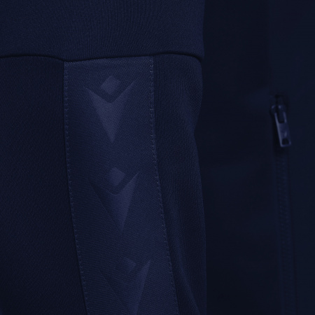 Олимпийка парадная MACRON SHIVA MICROFIBER FULL ZIP TOP NAVY/YELLOW