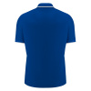 Поло парадное MACRON AULOS POLO ROYAL BLUE/WHITE