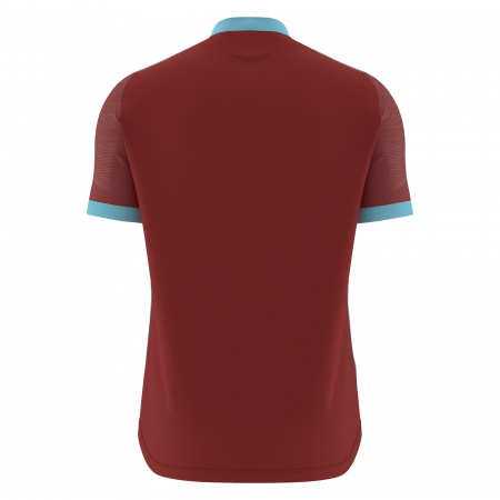 Футболка спортивная MACRON WYVERN ECO SHIRT CARDINAL/COLUMBIA