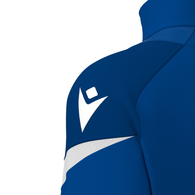 Толстовка тренировочная HOLLOW TRAINING 1/4 ZIP TOP ROYAL BLUE/WHITE