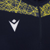 Толстовка тренировочная MACRON TIBER 1/4 ZIP TOP NAVY/YELLOW
