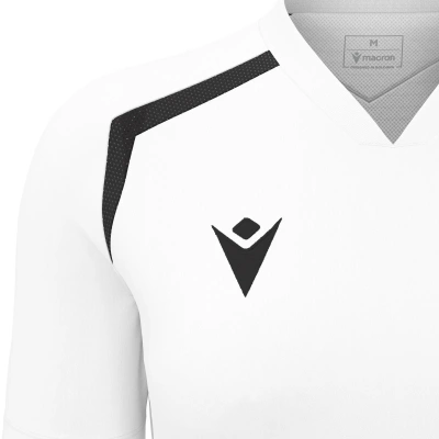 Футболка спортивная женская MACRON ANDURIL SHIRT WHITE/BLACK