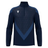 Толстовка тренировочная MACRON ANDUIN TRAINING 1/4 ZIP TOP NAVY/LIGHT NAVY
