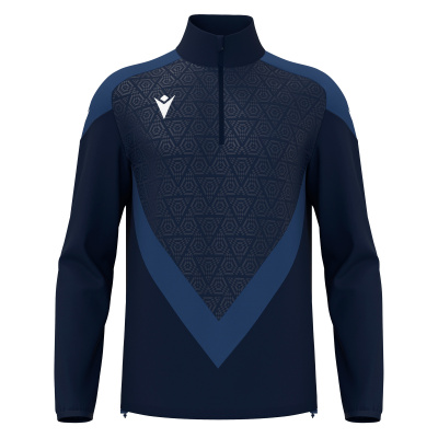 Толстовка тренировочная MACRON ANDUIN TRAINING 1/4 ZIP TOP NAVY/LIGHT NAVY