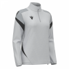 Толстовка тренировочная женская LEONA TRAINING 1/4 ZIP TOP STONE GREY/ANTHRACITE