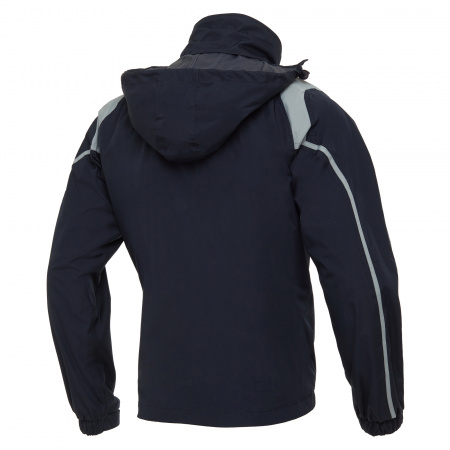 Куртка тренировочная MACRON CORAL 1/4 ZIP FLEECE INTERNAL SHOWERJACKET NAVY/GREY