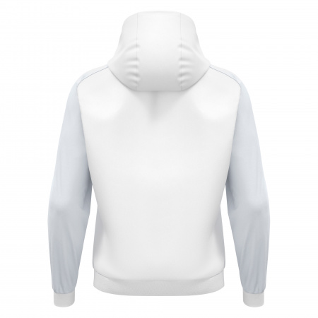 Худи спортивное MACRON HORN HOODY POLY WHITE/LIGHT GREY