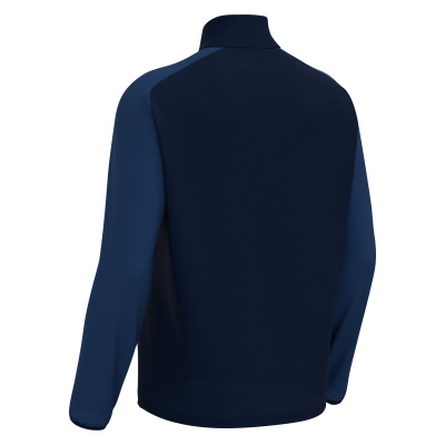 Толстовка тренировочная MACRON ISEN 1/4 ZIP TOP NAVY/LIGHT NAVY