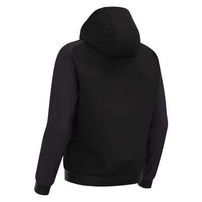 Худи спортивное MACRON HORN HOODY POLY BLACK/DARK GREY