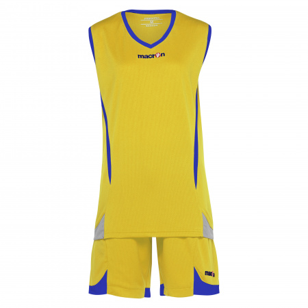 Комплект баскетбольный MACRON RAJA SET YELLOW/ROYAL BLUE