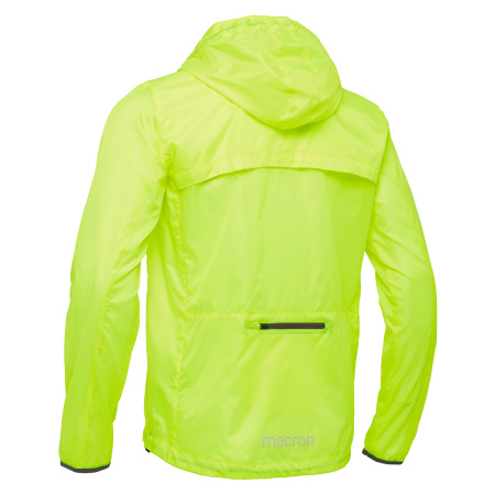 Ветровка спортивная MACRON STAN WINDBREAKER NEON YELLOW