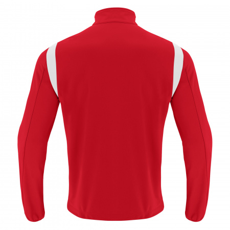 Олимпийка спортивная MACRON FUJIN FULL LENGTH ZIP TOP RED/WHITE