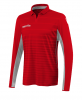 Футболка спортивная MACRON TABIT SHIRT LS RED/WHITE