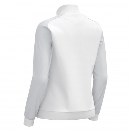 Олимпийка парадная женская MACRON RAMA FULL LENGTH ZIP TOP WHITE/LIGHT GREY