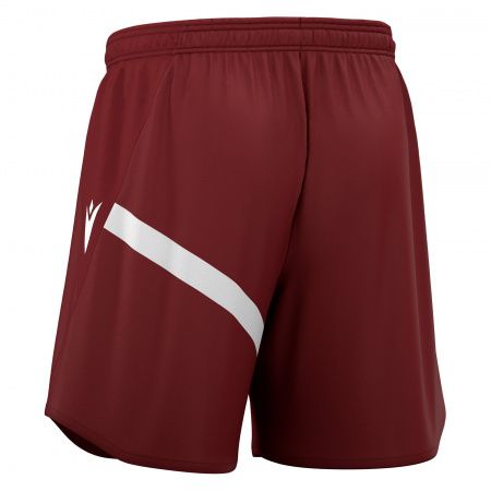Шорты спортивные MACRON SHEN ECO SHORTS CARDINAL/WHITE