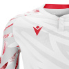 Футболка спортивная MACRON THEMIS ECO SHIRT WHITE/RED