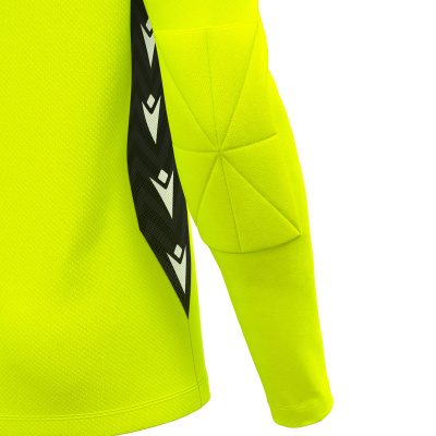 Футболка спортивная MACRON ARGO SHIRT NEON YELLOW/BLACK
