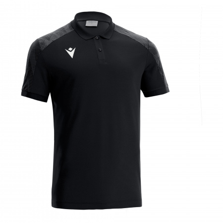 Поло парадное MACRON ROCK POLO BLACK/DARK GREY