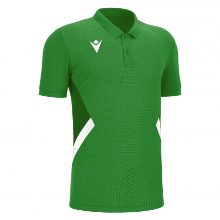 Поло парадное MACRON RAP POLO GREEN/WHITE