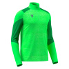 Толстовка тренировочная MACRON IZEL TRAINING 1/4 ZIP TOP NEON GREEN/GREEN