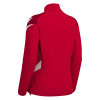 Толстовка тренировочная женская LEONA TRAINING 1/4 ZIP TOP RED/WHITE