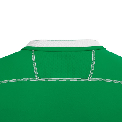 Регбийка игровая MACRON ALABASTER SHIRT GREEN/WHITE