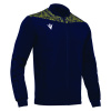 Олимпийка парадная MACRON SHIVA MICROFIBER FULL ZIP TOP NAVY/YELLOW