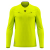 Футболка судейская проф. MACRON MENDEZ ECO SHIRT LS NEON YELLOW/BLACK