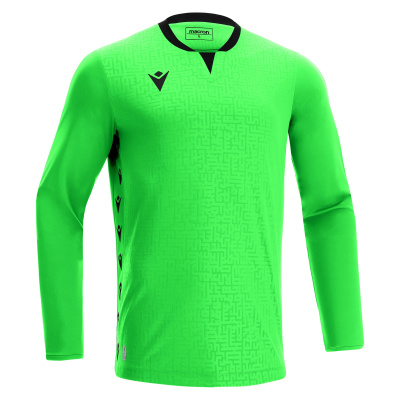 Футболка спортивная MACRON CYGNUS GK ECO SHIRT NEON GREEN/BLACK