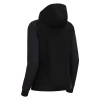 Олимпийка парадная женская MACRON ATLAS HOODY FULL LENGTH ZIP TOP BLACK/DARK GREY
